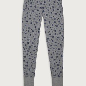 Frankie's Bikinis Gray Thermal Leggings Apres Ski
